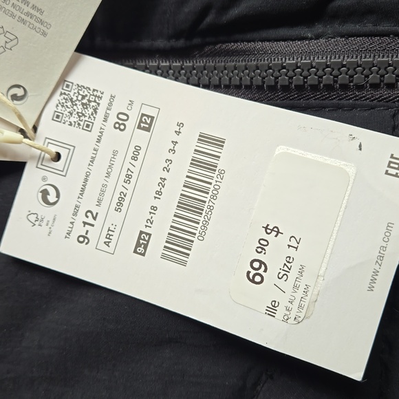 Zara down jacket - Picture 2 of 10